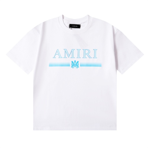 Replica Amiri T-Shirts Short Sleeved For Unisex #1181286, $25.00 USD, [ITEM#1181286], Replica Amiri T-Shirts outlet from China
