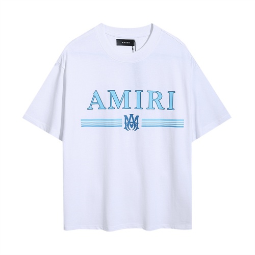 Replica Amiri T-Shirts Short Sleeved For Unisex #1181288, $25.00 USD, [ITEM#1181288], Replica Amiri T-Shirts outlet from China