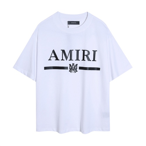 Replica Amiri T-Shirts Short Sleeved For Unisex #1181290, $25.00 USD, [ITEM#1181290], Replica Amiri T-Shirts outlet from China
