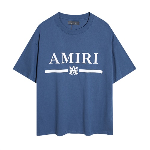 Replica Amiri T-Shirts Short Sleeved For Unisex #1181292, $25.00 USD, [ITEM#1181292], Replica Amiri T-Shirts outlet from China