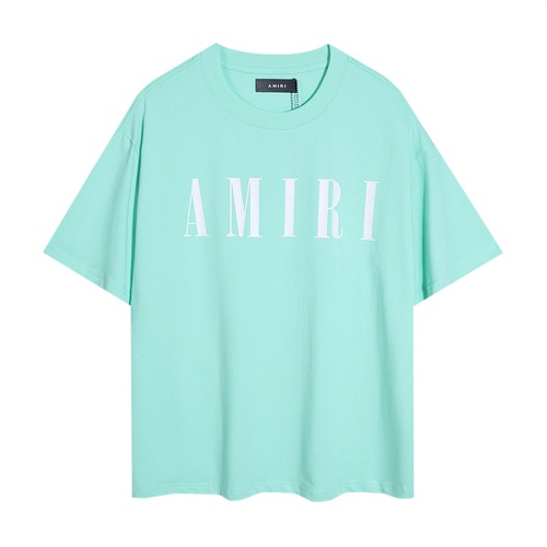 Replica Amiri T-Shirts Short Sleeved For Unisex #1181295, $25.00 USD, [ITEM#1181295], Replica Amiri T-Shirts outlet from China