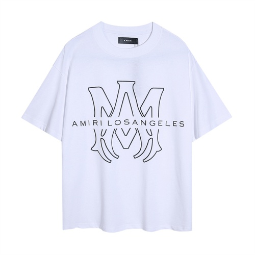 Replica Amiri T-Shirts Short Sleeved For Unisex #1181302, $25.00 USD, [ITEM#1181302], Replica Amiri T-Shirts outlet from China