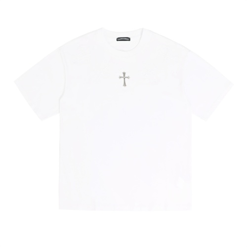 Replica Chrome Hearts T-Shirts Short Sleeved For Unisex #1181432, $32.00 USD, [ITEM#1181432], Replica Chrome Hearts T-Shirts outlet from China