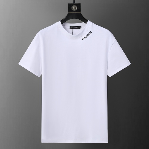 Replica Balmain T-Shirts Short Sleeved For Men #1181531, $25.00 USD, [ITEM#1181531], Replica Balmain T-Shirts outlet from China