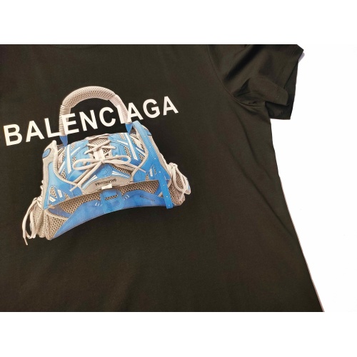 Replica Balenciaga T-Shirts Short Sleeved For Men #1181555 $25.00 USD for Wholesale