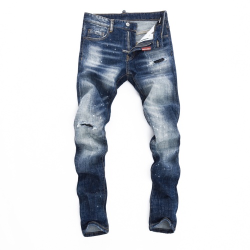 Replica Dsquared Jeans For Men #1181614 $60.00 USD for Wholesale