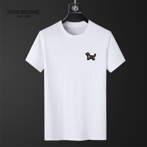 Replica Thom Browne TB T-Shirts Short Sleeved For Men #1181615, $25.00 USD, [ITEM#1181615], Replica Thom Browne TB T-Shirts outlet from China