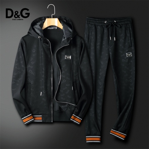 Replica Dolce &amp; Gabbana D&amp;G Tracksuits Long Sleeved For Men #1181630, $85.00 USD, [ITEM#1181630], Replica Dolce &amp; Gabbana D&amp;G Tracksuits outlet from China