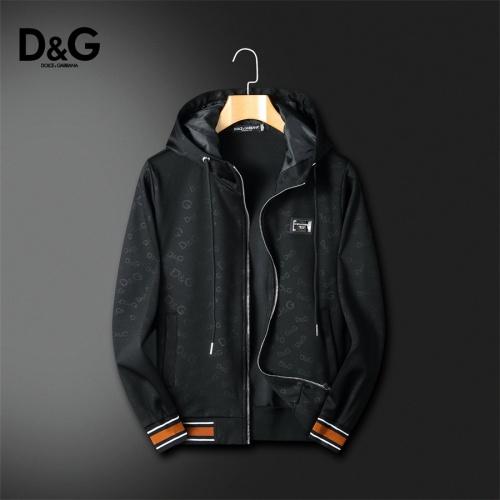 Replica Dolce & Gabbana D&G Tracksuits Long Sleeved For Men #1181630 $85.00 USD for Wholesale