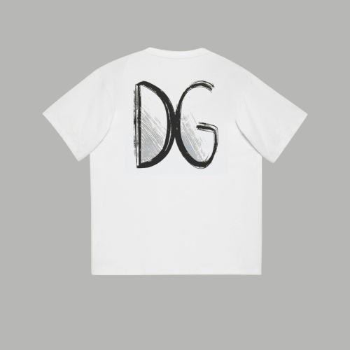 Replica Dolce & Gabbana D&G T-Shirts Short Sleeved For Unisex #1181632 $40.00 USD for Wholesale