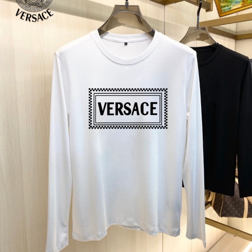 Replica Versace T-Shirts Long Sleeved For Unisex #1181674, $34.00 USD, [ITEM#1181674], Replica Versace T-Shirts outlet from China