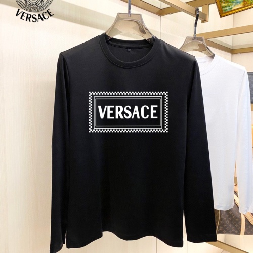 Replica Versace T-Shirts Long Sleeved For Unisex #1181675, $34.00 USD, [ITEM#1181675], Replica Versace T-Shirts outlet from China