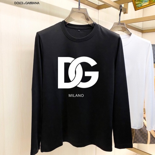 Replica Dolce &amp; Gabbana D&amp;G T-Shirts Long Sleeved For Unisex #1181683, $34.00 USD, [ITEM#1181683], Replica Dolce &amp; Gabbana D&amp;G T-Shirts outlet from China