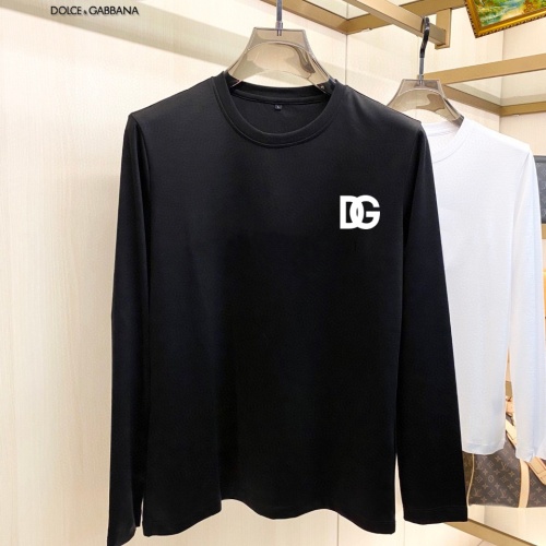 Replica Dolce &amp; Gabbana D&amp;G T-Shirts Long Sleeved For Unisex #1181709, $34.00 USD, [ITEM#1181709], Replica Dolce &amp; Gabbana D&amp;G T-Shirts outlet from China
