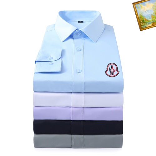 Replica Moncler Shirts Long Sleeved For Unisex #1181800 $40.00 USD for Wholesale