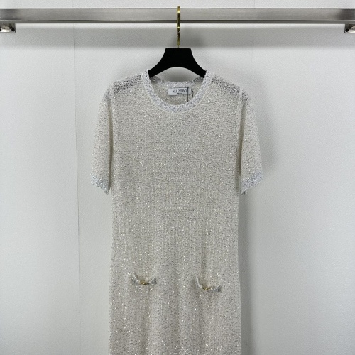 Replica Valentino Dresses Short Sleeved For Women #1181805, $108.00 USD, [ITEM#1181805], Replica Valentino Dresses outlet from China