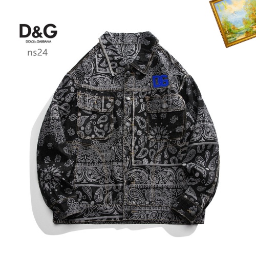 Replica Dolce &amp; Gabbana D&amp;G Jackets Long Sleeved For Men #1181902, $60.00 USD, [ITEM#1181902], Replica Dolce &amp; Gabbana D&amp;G Jackets outlet from China