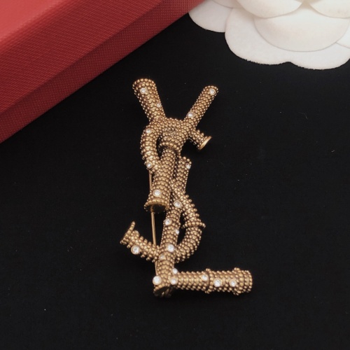 Replica Yves Saint Laurent Brooches For Women #1182311 $29.00 USD for Wholesale