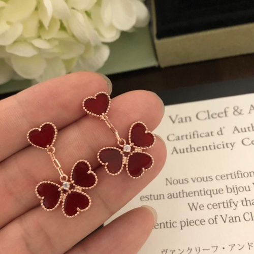 Replica Van Cleef &amp; Arpels Earrings For Women #1182874, $32.00 USD, [ITEM#1182874], Replica Van Cleef &amp; Arpels Earrings outlet from China