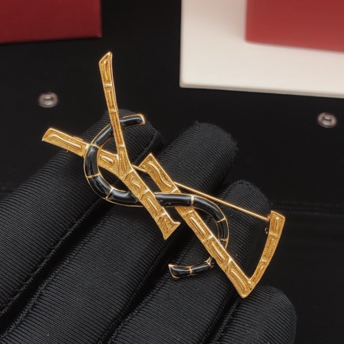 Replica Yves Saint Laurent Brooches For Women #1182896 $27.00 USD for Wholesale