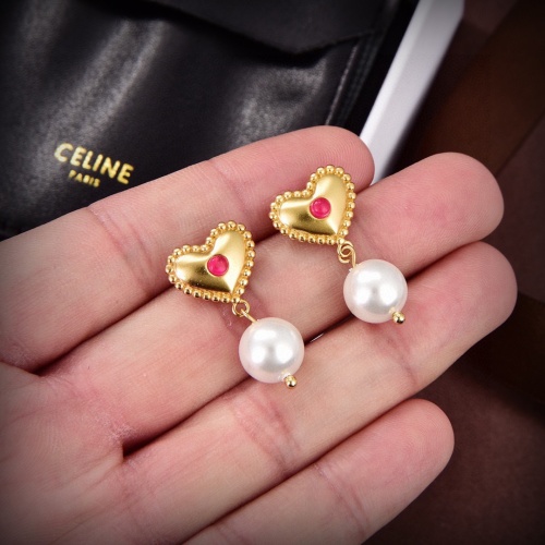 Replica Celine Earrings For Women #1182992 $27.00 USD for Wholesale