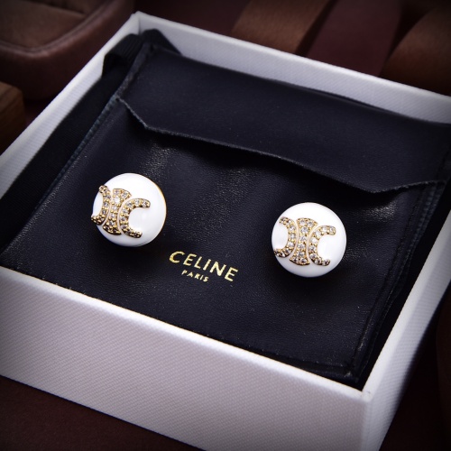 Replica Celine Earrings For Women #1183064 $32.00 USD for Wholesale