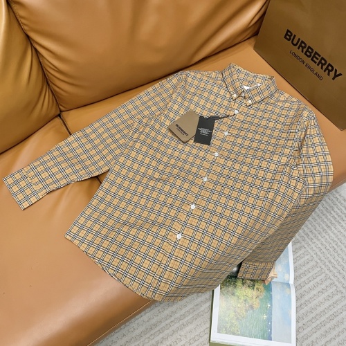 Replica Burberry Shirts Long Sleeved For Unisex #1183225, $56.00 USD, [ITEM#1183225], Replica Burberry Shirts outlet from China