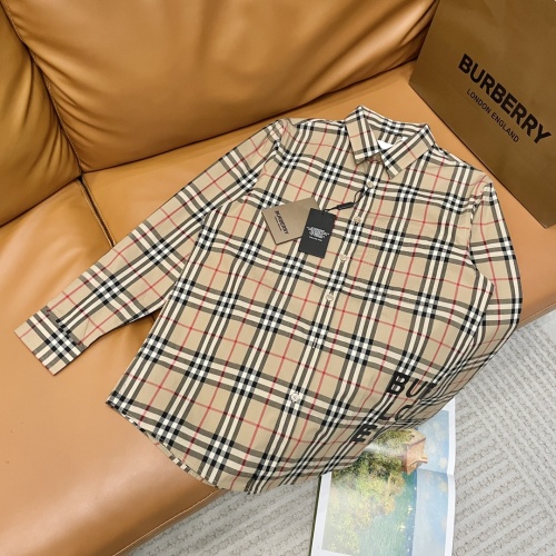 Replica Burberry Shirts Long Sleeved For Unisex #1183228, $60.00 USD, [ITEM#1183228], Replica Burberry Shirts outlet from China