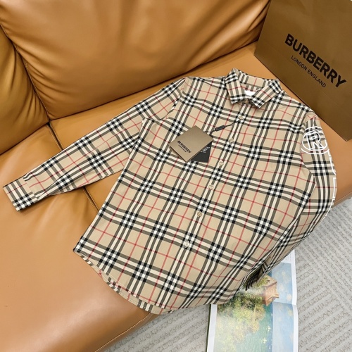 Replica Burberry Shirts Long Sleeved For Unisex #1183229, $60.00 USD, [ITEM#1183229], Replica Burberry Shirts outlet from China