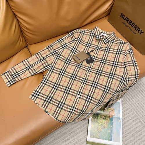 Replica Burberry Shirts Long Sleeved For Unisex #1183231, $60.00 USD, [ITEM#1183231], Replica Burberry Shirts outlet from China