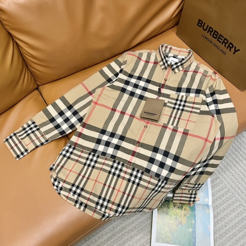 Replica Burberry Shirts Long Sleeved For Unisex #1183235, $64.00 USD, [ITEM#1183235], Replica Burberry Shirts outlet from China