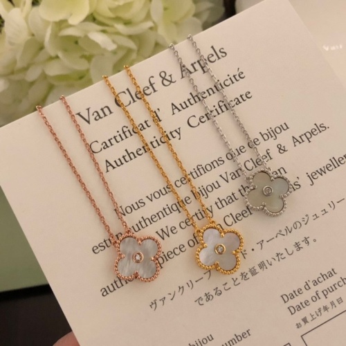 Replica Van Cleef & Arpels Necklaces For Women #1183243 $25.00 USD for Wholesale
