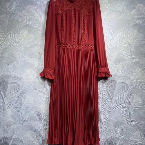 Replica Valentino Dresses Long Sleeved For Women #1183252, $135.00 USD, [ITEM#1183252], Replica Valentino Dresses outlet from China