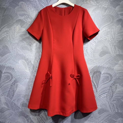 Replica Valentino Dresses Short Sleeved For Women #1183271, $118.00 USD, [ITEM#1183271], Replica Valentino Dresses outlet from China