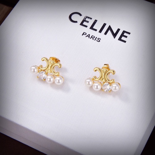 Replica Celine Earrings For Women #1183359, $29.00 USD, [ITEM#1183359], Replica Celine Earrings outlet from China