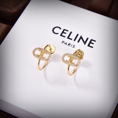Replica Celine Earrings For Women #1183360, $29.00 USD, [ITEM#1183360], Replica Celine Earrings outlet from China