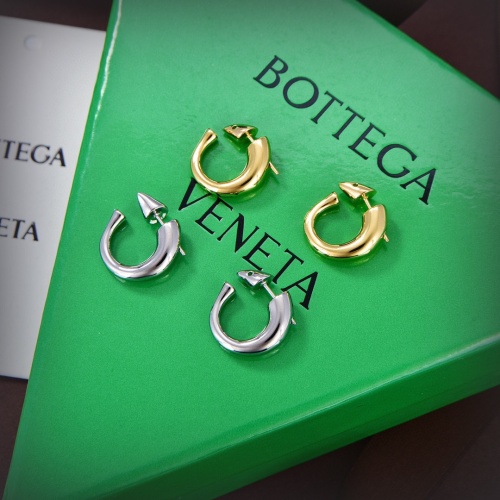 Replica Bottega Veneta Earrings For Women #1183558 $27.00 USD for Wholesale