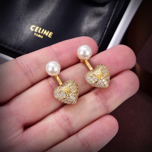 Replica Celine Earrings For Women #1183572 $29.00 USD for Wholesale