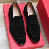 $125.00 USD Salvatore Ferragamo Leather Shoes For Men #1179932