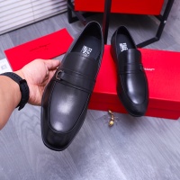 $96.00 USD Salvatore Ferragamo Leather Shoes For Men #1180037