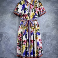 $140.00 USD Dolce & Gabbana Dresses Short Sleeved For Women #1183340