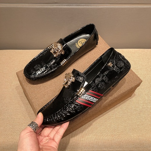 Replica Versace Leather Shoes For Men #1183668, $68.00 USD, [ITEM#1183668], Replica Versace Leather Shoes outlet from China