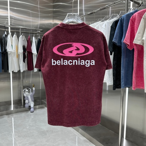 Replica Balenciaga T-Shirts Short Sleeved For Unisex #1183889, $40.00 USD, [ITEM#1183889], Replica Balenciaga T-Shirts outlet from China