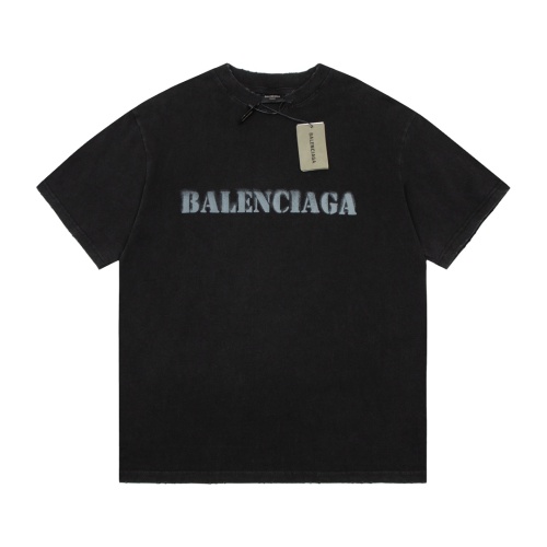 Replica Balenciaga T-Shirts Short Sleeved For Unisex #1183899, $42.00 USD, [ITEM#1183899], Replica Balenciaga T-Shirts outlet from China