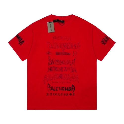 Replica Balenciaga T-Shirts Short Sleeved For Unisex #1183901, $42.00 USD, [ITEM#1183901], Replica Balenciaga T-Shirts outlet from China