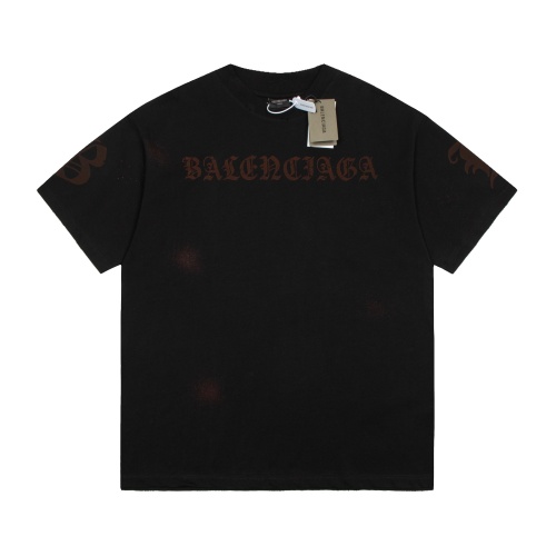 Replica Balenciaga T-Shirts Short Sleeved For Unisex #1183913, $40.00 USD, [ITEM#1183913], Replica Balenciaga T-Shirts outlet from China
