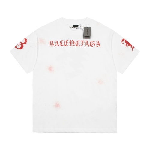 Replica Balenciaga T-Shirts Short Sleeved For Unisex #1183916, $40.00 USD, [ITEM#1183916], Replica Balenciaga T-Shirts outlet from China