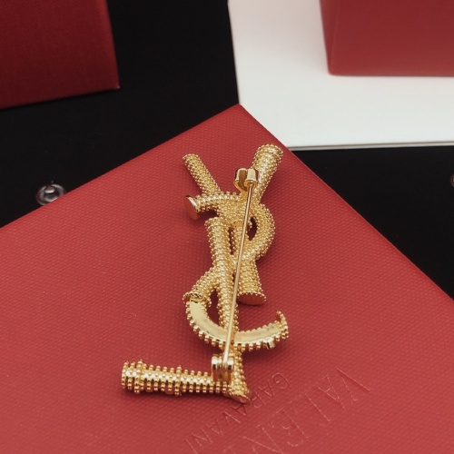 Replica Yves Saint Laurent Brooches For Women #1184149 $32.00 USD for Wholesale