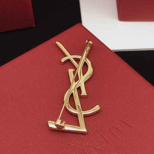 Replica Yves Saint Laurent Brooches For Women #1184163 $27.00 USD for Wholesale