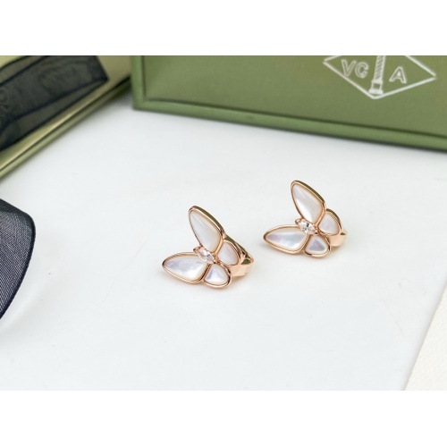 Replica Van Cleef &amp; Arpels Earrings For Women #1184197, $34.00 USD, [ITEM#1184197], Replica Van Cleef &amp; Arpels Earrings outlet from China
